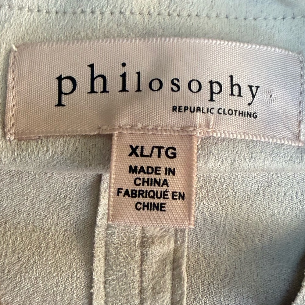 Philosophy Cream Textured Jacket - Picture 2 of 13